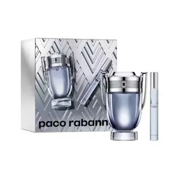 Подарочная коробка PACO RABANNE Invictus — EdT 100 мл + спрей для путешествий 10 мл