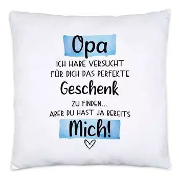 Подарочная подушка для дедушки с наполнителем. Забавная идея подарка для лучшего дедушки, дедушки, дня отца Hey!Print