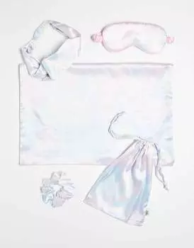 Подарочный комплект для сна из 4 предметов Chelsea Peers из атласа