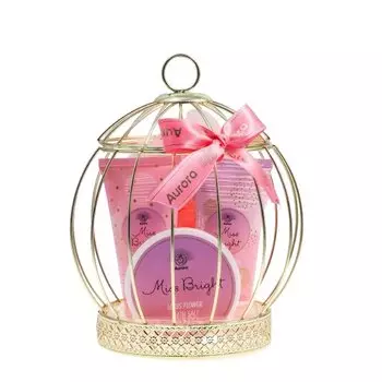 Подарочный набор Aurora для женщин Miss Bright Lotos - Металлическая клетка