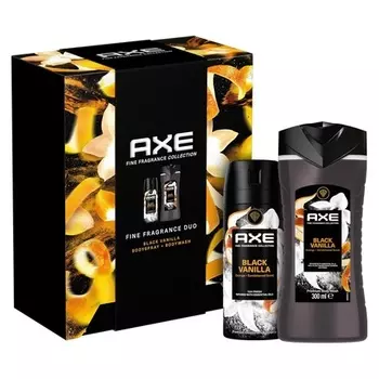 Подарочный набор Axee Fine Fragrance Collection Black Vanilla с дезодорантом Axe/Lynx