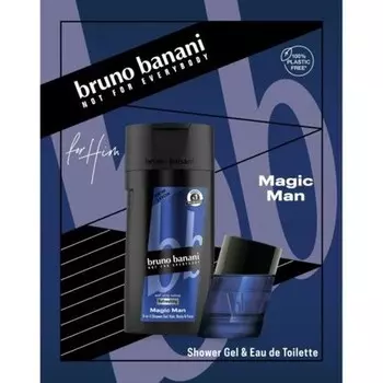 Подарочный набор Bruno Banani Magic Man Туалетная вода 30 мл и гель для душа 250 мл Coty