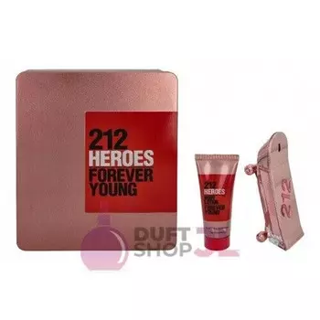 Подарочный набор Carolina Herrera 212 Women Heroes Forever Young 180 мл