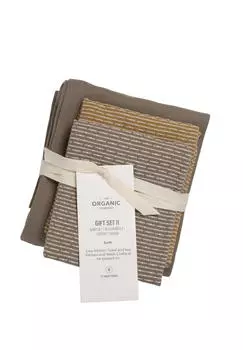 Подарочный набор чайных полотенец ii набор из 3 шт The Organic Company, мультиколор