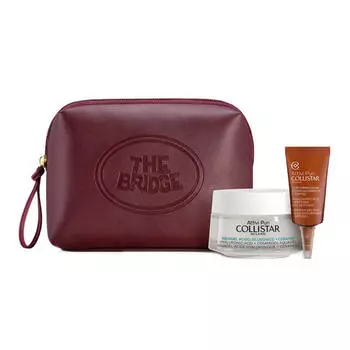 Подарочный набор Collistar Attivi Puri Moisturizing Gel + Eye Contour Cream, 3 предмета