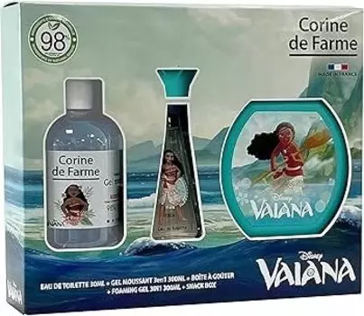 Подарочный набор Corine De Farme Frozen Eau de Toilette + Gel + Box