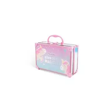 Подарочный набор для макияжа, 27 предметов. Martinelia, Little Unicorn Perfect Traveler Case