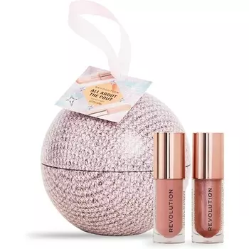 Подарочный набор для макияжа All About The Pout Holiday - Shimmer Revolution Beauty