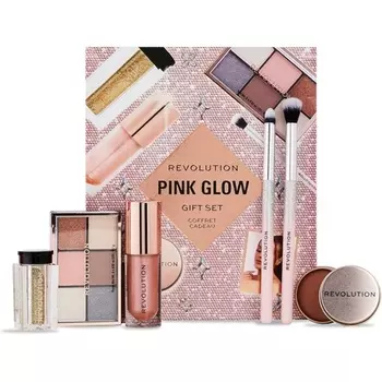 Подарочный набор для макияжа Pink Glow Get The Look Revolution Beauty
