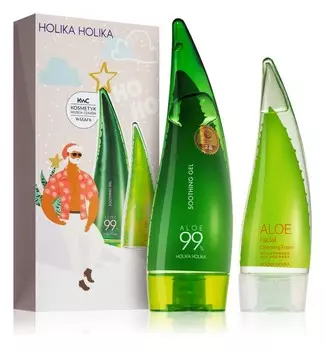 Подарочный набор (для облегчения) Holika Holika Aloe