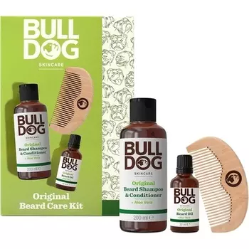 Подарочный набор для ухода за кожей для мужчин Original Beard Care Kit Bulldog