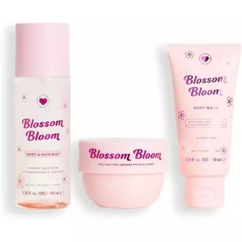 Подарочный набор для ванны и тела Blossom Bloom «Все в одном», мини-волосы I Heart Revolution