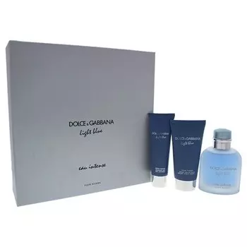 Подарочный набор Dolce&Gabbana Light Blue Eau Intense Pour Homme Dolce & Gabbana