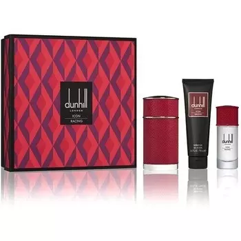 Подарочный набор Dunhill Icon Racing Red: парфюмированная вода 100 мл, гель для душа 90 мл и вода