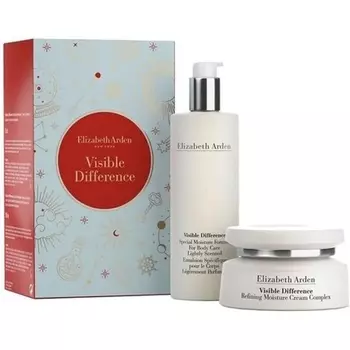 Подарочный набор Elizabeth Arden Visible Difference Extra Value: увлажняющий крем и набор для ухода за телом