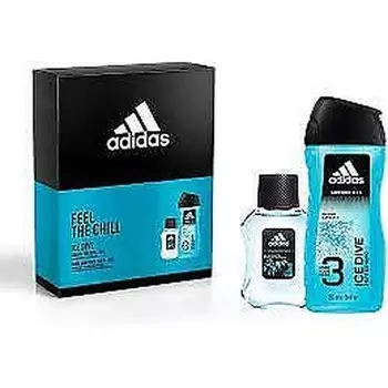 Подарочный набор Ice Dive: туалетная вода-спрей 50 мл + гель для душа 250 мл, Adidas