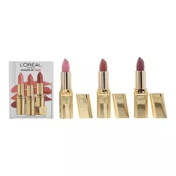 Подарочный набор из 3 предметов L'oreal Color Riche Satin L'Oral