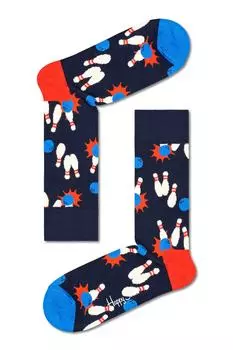 Подарочный набор из 4 носков Go Bowling Happy Socks, разноцветный