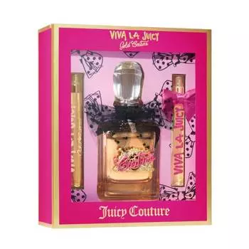 Подарочный набор Juicy Couture Eau de parfum Viva la Juicy Gold Couture, 3 предмета