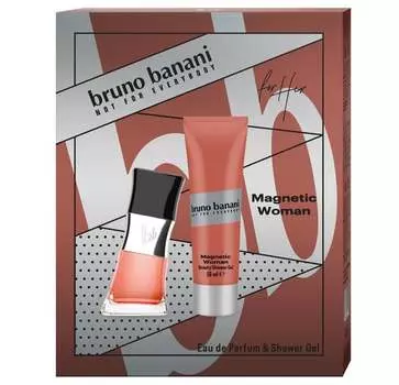 Подарочный набор косметики, 2 шт. Bruno Banani, Magnetic Woman