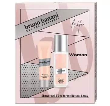 Подарочный набор косметики, 2 шт. Bruno Banani Woman