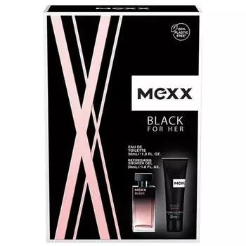 Подарочный набор косметики, 2 шт. Mexx, Black For Her