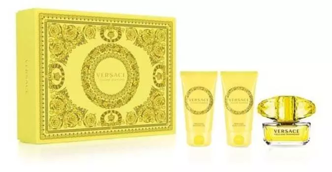 Подарочный набор косметики, 3 шт. Versace, Yellow Diamond