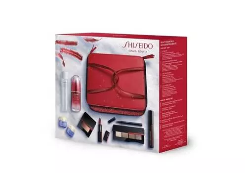 Подарочный набор косметики, 5 шт + косметичка Shiseido, Beauty Essentials, Color Makeup