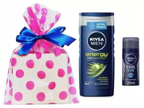 Подарочный набор косметики Nivea Men для Него мужская ЭНЕРГИЯ
