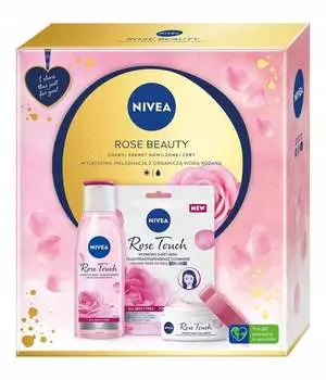 Подарочный набор косметики Nivea Rose Beauty для женщин