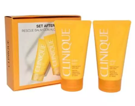 Подарочный набор косметики, Спасательный бальзам Sun After Sun с алоэ 2 х 150 мл. Clinique
