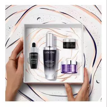 Подарочный набор Lancme Advanced Gnifique Anti-Aging Serum, 4 предмета