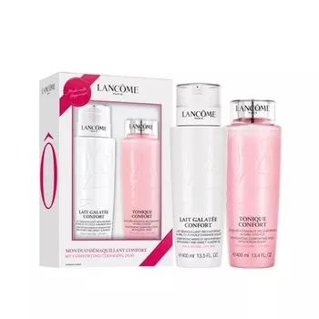 Подарочный набор Lancome Duo Confort: 400 мл очищающего молочка Galat?E Confort + 400 мл увлажняющего тонера Tonique Confort