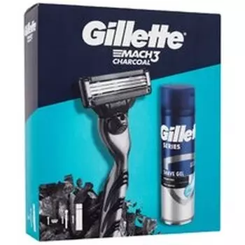 Подарочный набор Mach3 Charcoal Gillette