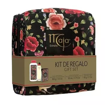 Подарочный набор Maja Classic: тальк 100 г, туалетная вода 50 мл, мыло 50 г Generic