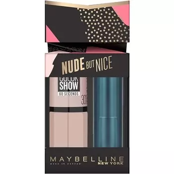 Подарочный набор макияжа Maybelline Nude But Nice для нее Maybelline New York