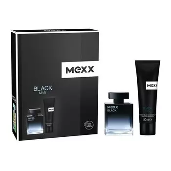 Подарочный набор Mexx Black Man 30 мл туалетной воды + 50 мл геля для душа
