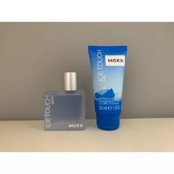 Подарочный набор Mexx Ice Touch Man, туалетная вода, 30 мл, EDT + гель для душа для него, 50 мл
