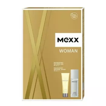 Подарочный набор Mexx Woman Дезодорант-спрей 75 мл + Гель для душа 50 мл Coty