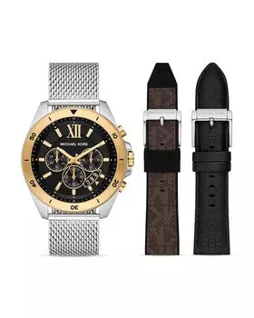 Подарочный набор Michael Kors Brecken с хронографом, 45 мм