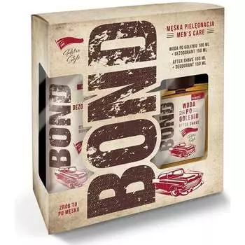 Подарочный набор мужской косметики, 2 шт. Bond Retro