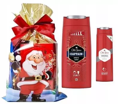 Подарочный набор Old Spice Captain для мужчин, гель 675 мл плюс гель 250 мл