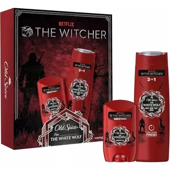 Подарочный набор Old Spice The Witcher для мужчин: дезодорант и гель для душа