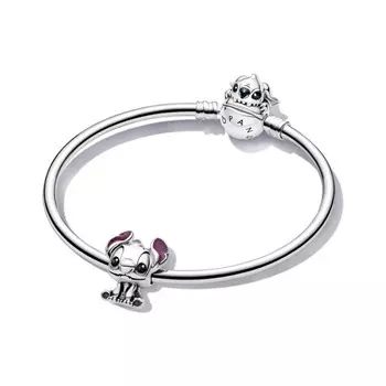 Подарочный набор Pandora Disney Lilo and Stitch Charm Bracelet Set, стерлинговое серебро