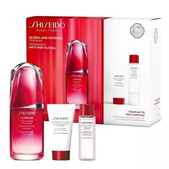 Подарочный набор по уходу за кожей, 3 шт. Shiseido, Ultimate Value