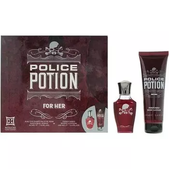 Подарочный набор Police Potion For Her Eau de Parfum 30 мл Лосьон для тела 100 мл