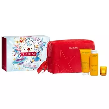 Подарочный набор предметов первой необходимости для ухода за собой Clarins