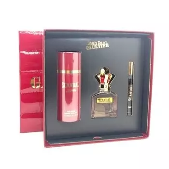 Подарочный набор Scandal 50 мл Edt + 10 мл Edt Miniature + дезодорант 150 мл, Jean Paul Gaultier