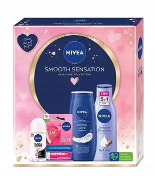 Подарочный набор средств по уходу за телом Nivea Smooth Sensation