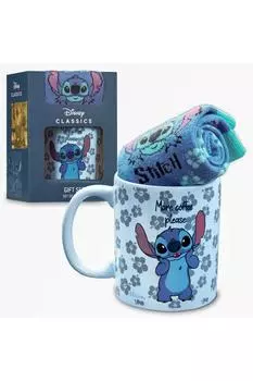 Подарочный набор Stitch: кружка и носки Disney, мультиколор
